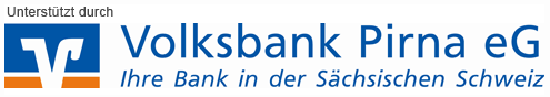 Unser Hauptsponsor Volksbank Pirna eG